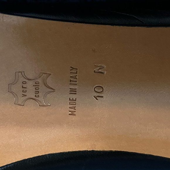 Garolini black open toed pumps - Picture 4 of 5